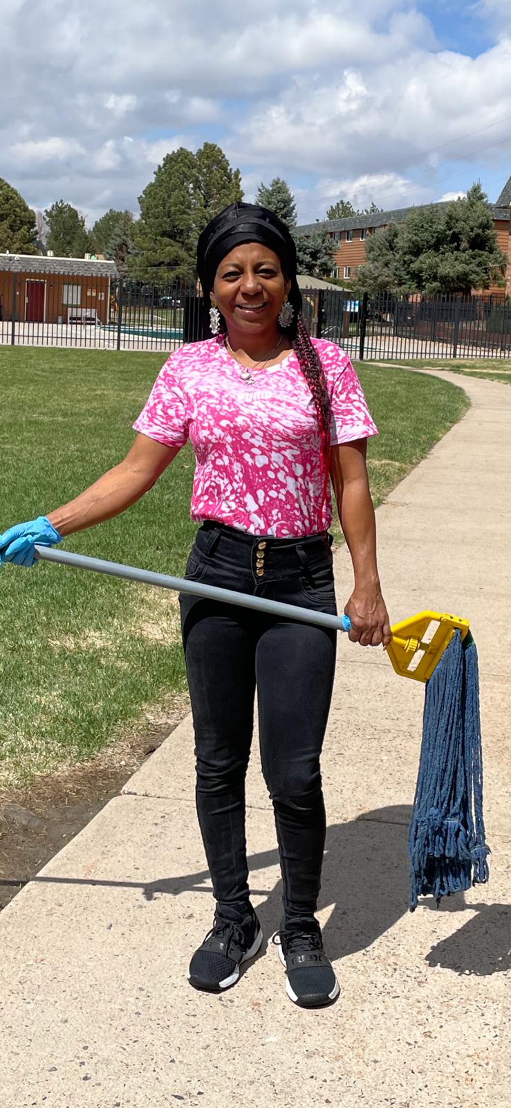 Yolima Mosquera Estupiñan, Fundadora de Dulces Sueños Cleaning